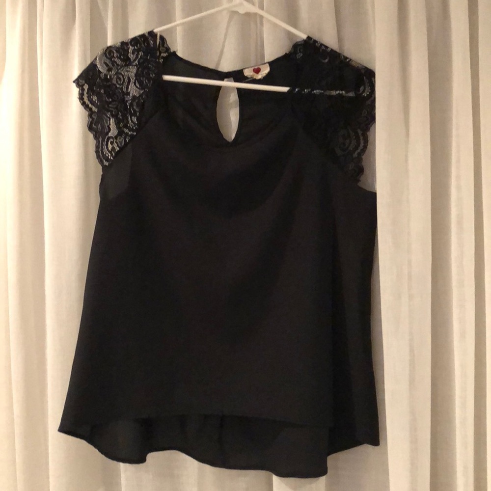 “One clothing” brand blouse, black